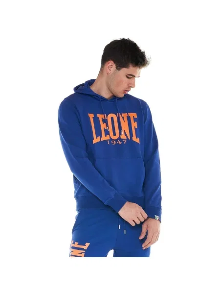 Fleece fleece melegítő felső Leone 1947 autogrammal kék