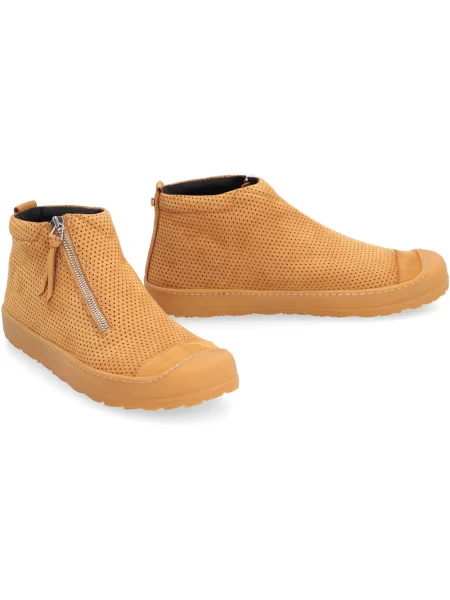 Sneakersy Volta zamszowe brązowe