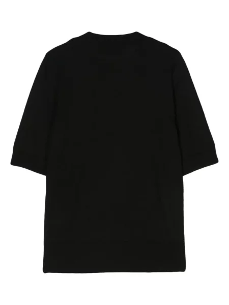 Kašmyro briaunotas palaidinė be rankovių Wild Cashmere juoda