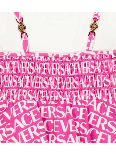 Φόρεμα Versace ροζ