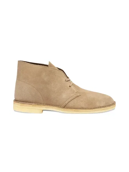 Ghete desert Clarks din piele de căprioară maro