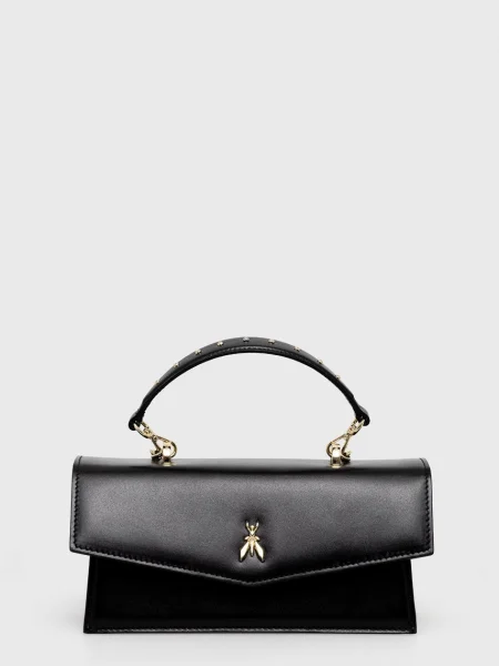 Rucsac Patrizia Pepe din piele plic negru