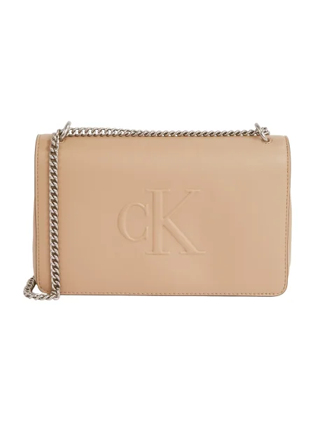 Calvin Klein Jeans Torbica Sculpted Ew Shoulder Bag bež