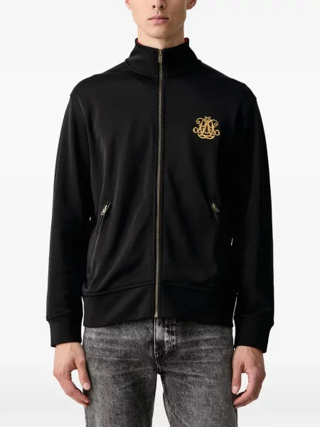 Kostkovaná košile Polo Ralph Lauren s autogramem černá