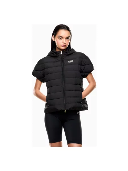 Kamizelka Emporio Armani Ea7 bez rękawów czarna