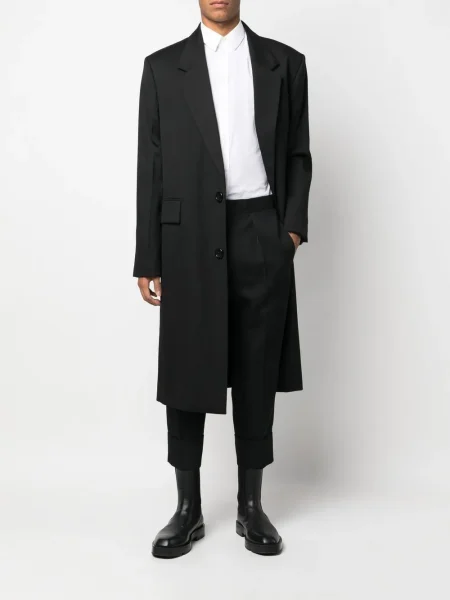 Cropp pantaloni Sapio plisate negru