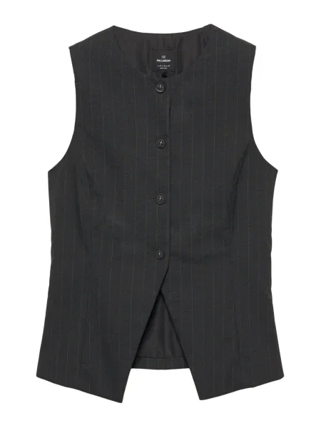 Pull&Bear Vestă de costum brocart / amestecat gri