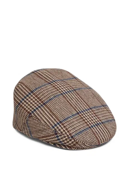 Pledas kepurė Lock & Co. Hatters be kulniuko ruda