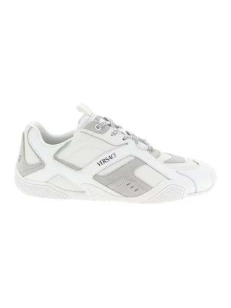 Sneakersy Versace zamszowe białe