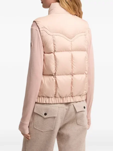 Matlasat vestă Moncler Grenoble roz