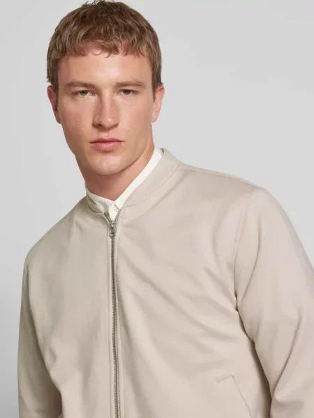 Bluza rozpinana ze stójką model ‘MARK’ Only & Sons biała