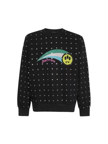 Bluza Barrow z cekinami czarna