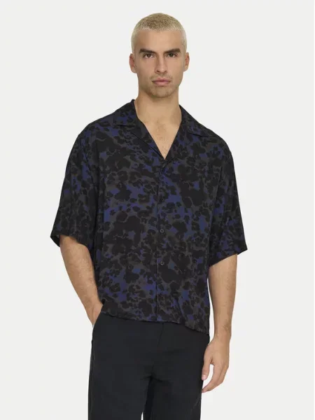 Srajca Only & Sons modra