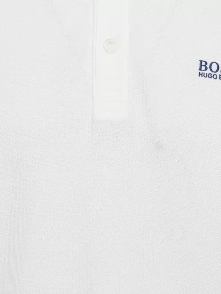 Tricou polo Boss Green Hugo Boss alb