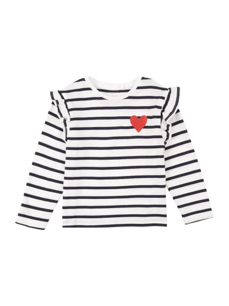 NAME IT Tricou bleumarin / roșu alb