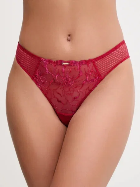 Прашки Chantelle FLEURS червено