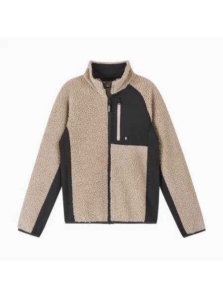 Gyerek polár pulóver Reima Puhku earthy beige. Méret: bézs