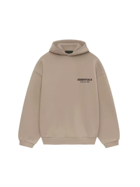 Bluza z kapturem Fear Of God polarowa beżowa