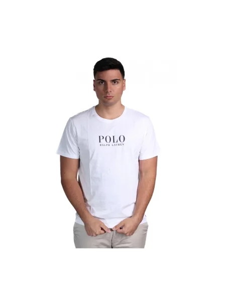Polo Ralph Lauren t-shirt piżamowy biały