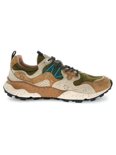 Sneakersy Flower Mountain w kwiatki beżowe