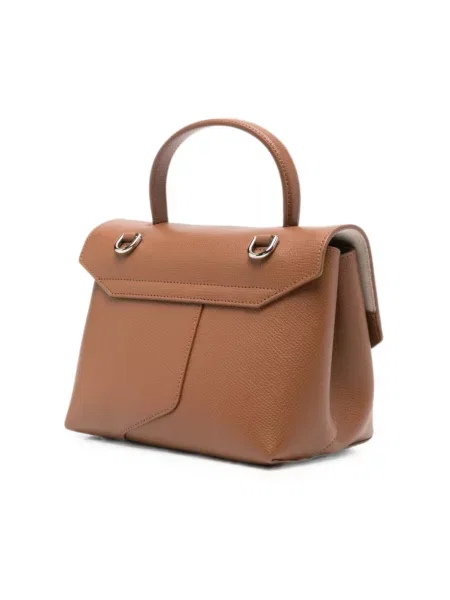 Torebka Emporio Armani skórzana brązowa