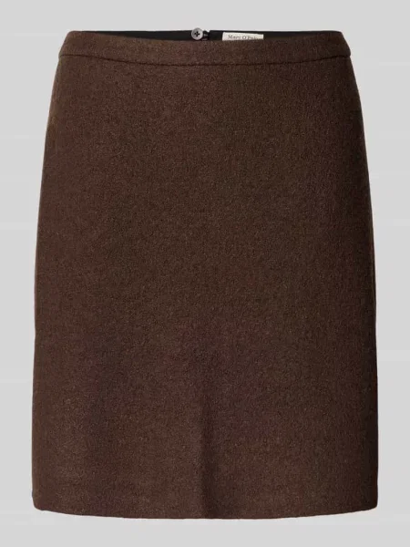 Spódnica mini o kroju regular fit z mieszanki i wełny Marc O'polo