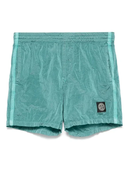 Kąpielówki dziecięce Stone Island zielone