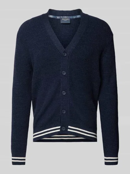 Kurtka z dzianiny z dekoltem w serek Olymp Level Five