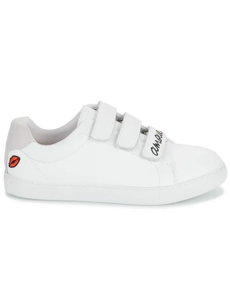 Pantofi Bons Baisers De Paname alb