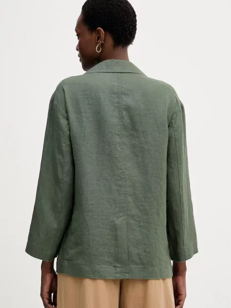 United Colors of Benetton однобортний піджак лляний