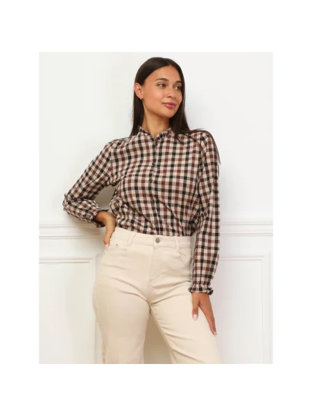 Bluză La Modeuse maro