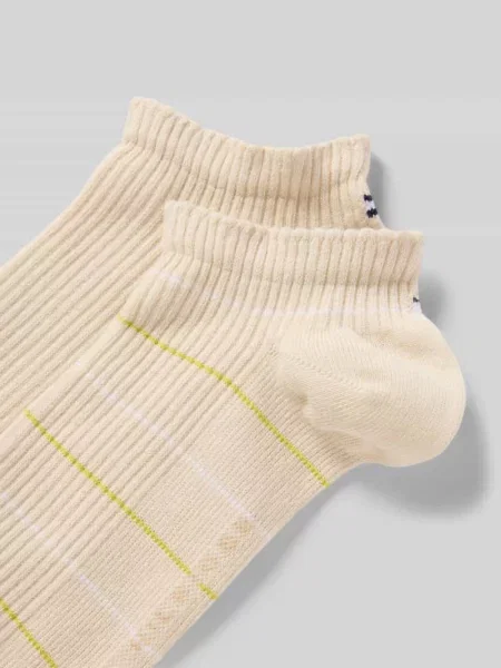 Skarpety z mieszanki bawełny w zestawie 2 szt. Tommy Hilfiger beżowe