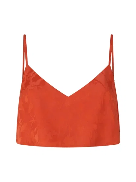 Top Pinko bez rękawów czerwony
