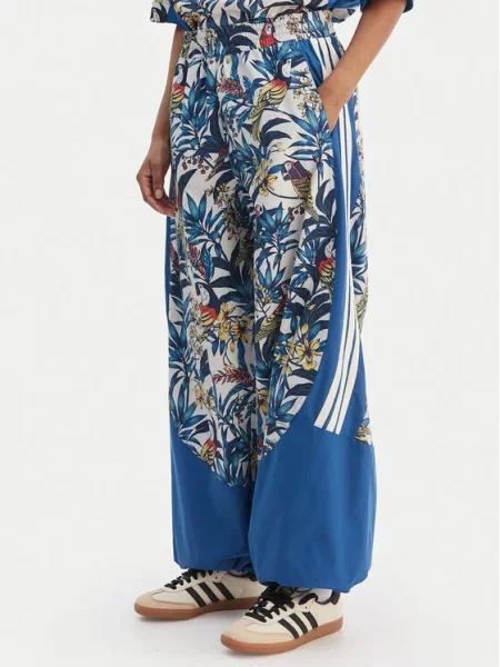 Donji dio trenirke adidas x Farm Rio plava