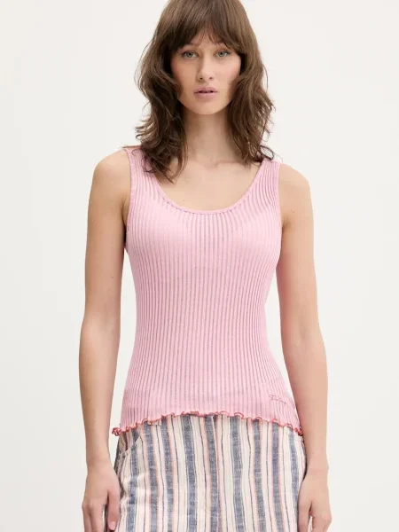 Tricou Stine Goya de mătase roz