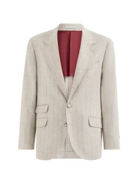 Sacou Brunello Cucinelli cu dungi