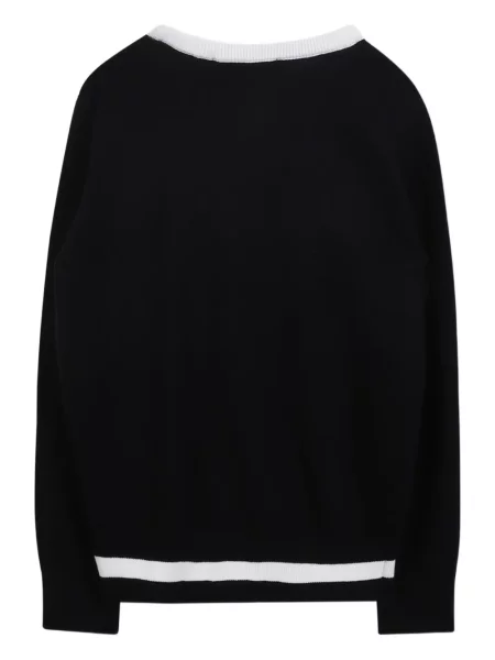 Sweter dziecięcy Karl Lagerfeld czarny