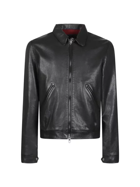 Geanta de piele Stewart negru