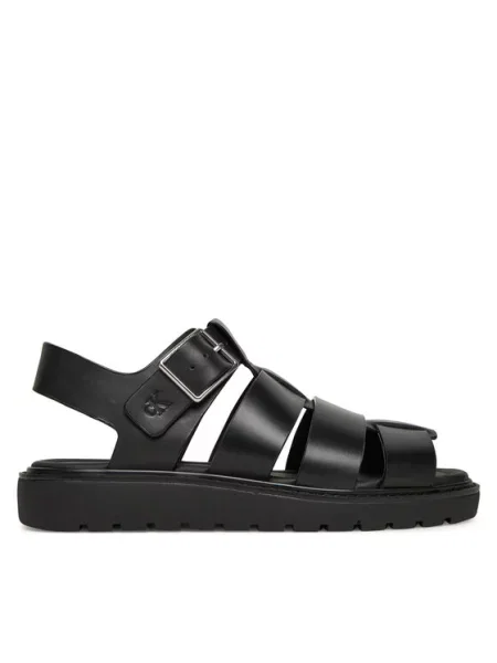 Calvin Klein Jeans Σανδάλια Sq Molded Sdl Fisherman Mg Wn μαύρο