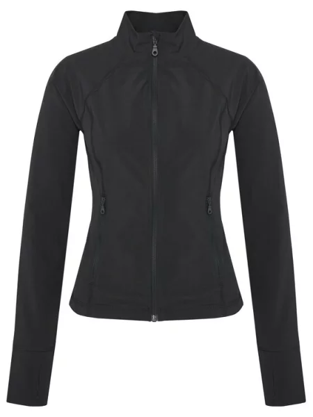 Girlfriend Collective Куртка для бігу Estrella чорний