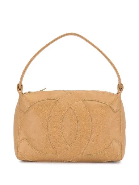 Kabelka Chanel Pre-owned hnědá