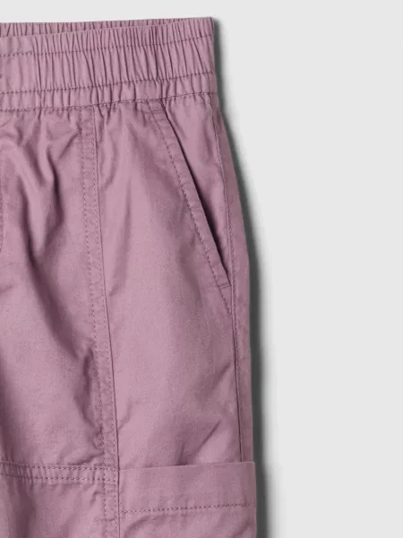 Pantaloni copii Gap roz