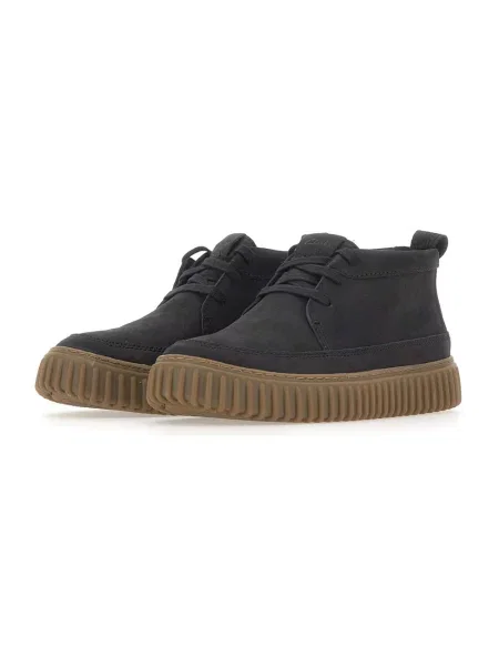 Botki Clarks skórzane czarne