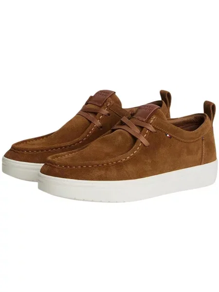 Pantofi Tommy Hilfiger maro