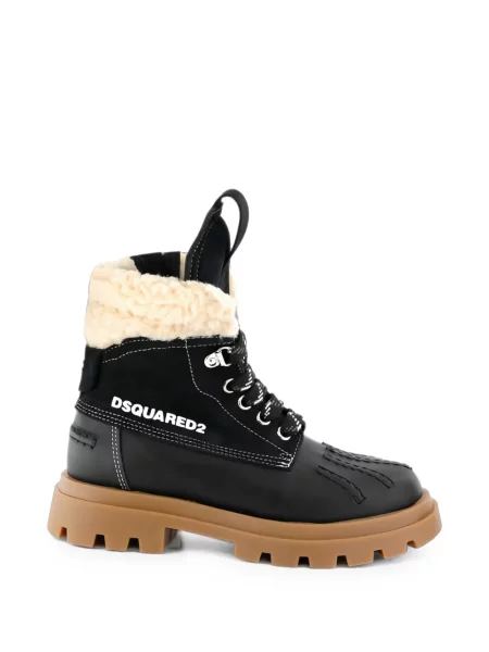 Botki dziecięce Dsquared2 czarne