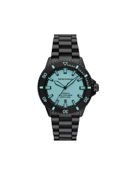 Emporio Armani zegarek SEA EXPLORER czarny