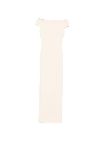 Rochie maxi Solace London cu umerii deschiși