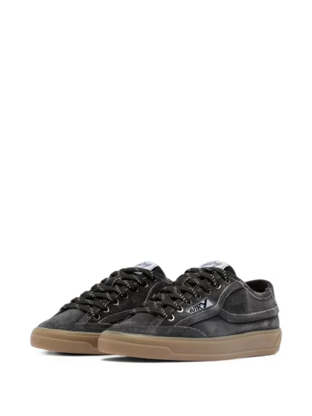Sneakerși Autry din piele de căprioară negru