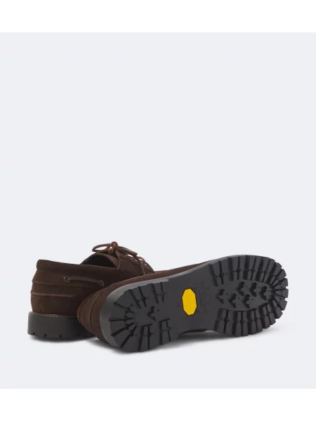 Pantofi loafer Studio Nicholson din piele de căprioară maro