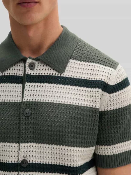 Koszula Marc O'polo casual oliwkowa